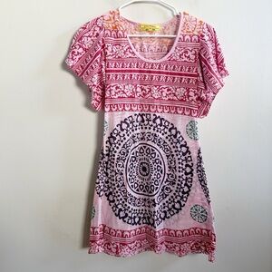 Free people flutter sleeve tunic blouse small
